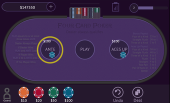 Imagen 0 para 4 Card Poker
