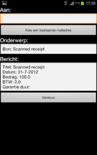 Image 0 for Receipt scanner