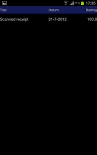 Image 2 for Receipt scanner