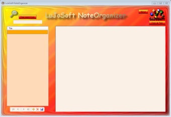 Image 0 for LuJoSoft NoteOrganizer