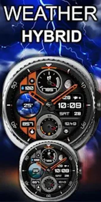 Image 0 for Weather Hybrid Watch Face…