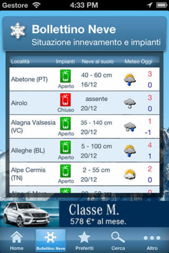 Image 0 for Meteo Neve