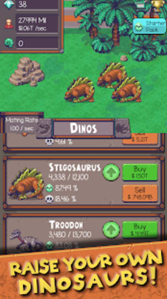 Image 2 for Idle Dino Zoo (Early Acce…