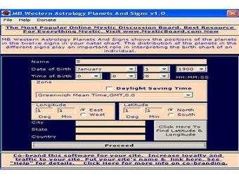 Imagen 0 para MB Western Astrology Plan…