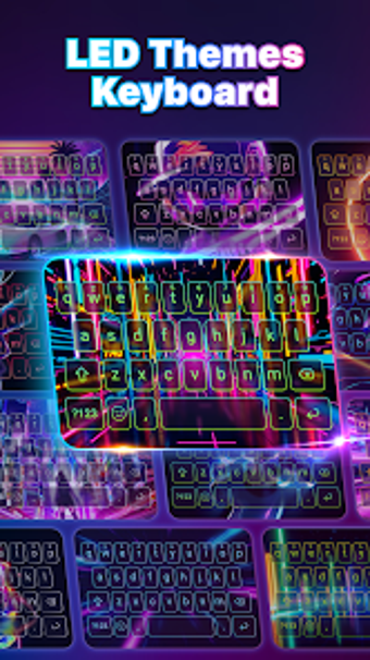 Imagen 0 para LED Keyboard  Colorful Ty…