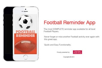 Imagen 0 para Football Reminder App - T…