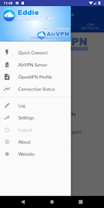 Imagen 0 para Eddie - AirVPN official O…