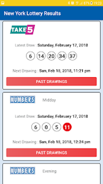Image 3 for New York Lottery Results