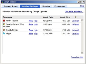 Image 1 for Google Pack beta