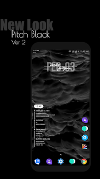 Imagen 2 para Pitch Black EMUI 5/8 Them…