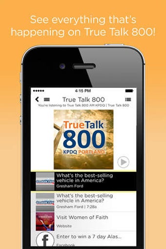Image 0 for True Talk 800 AM KPDQ Rad…