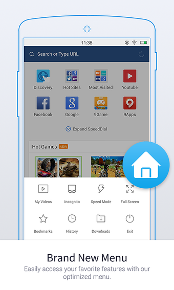 Imagen 1 para UC Browser Mini -Tiny Fas…