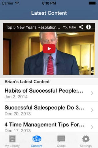 Imagen 0 para Brian Tracy's Success Lib…