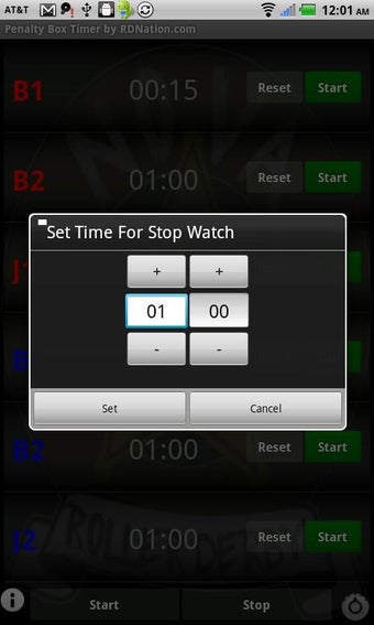 Image 0 for Roller Derby PenaltyTimer…