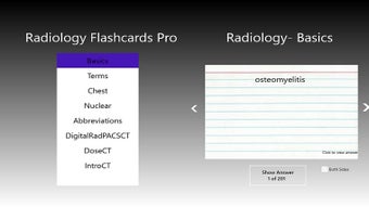 Imagen 0 para Radiology Flashcards Pro