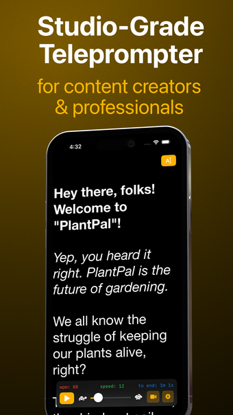 Image 0 for Teleprompter Pro - Script…
