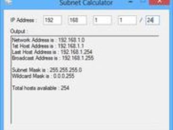 Imagen 0 para Subnet Calculator