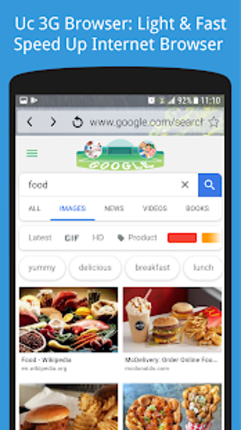 Imagen 2 para 3G Browser: Light & Super…