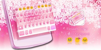 Imagen 0 para Flower Rain Emoji Keyboar…