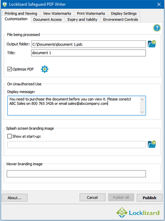 Image 0 for Lizard Safeguard PDF Secu…