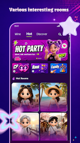 Image 0 for TaviParty - Group Voice C…