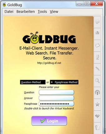 Image 1 for GoldBug Instant Messenger