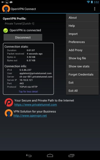 Imagen 1 para OpenVPN Connect - Fast & …