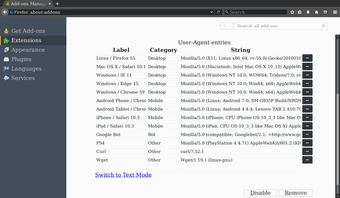 Imagen 0 para User-Agent Switcher