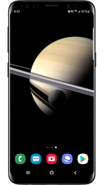 Image 0 for Planet Saturn 3D Live Wal…