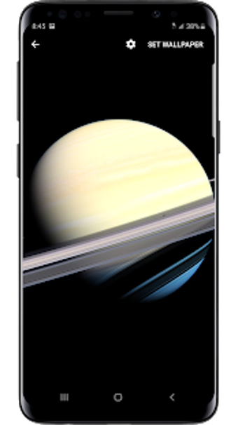 Image 1 for Planet Saturn 3D Live Wal…