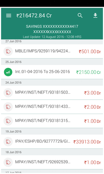 Imagen 2 para IDBI Bank mPassbook