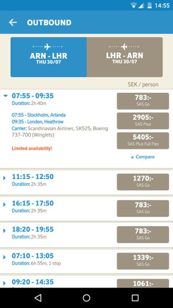 Image 0 for SAS Scandinavian Airlines