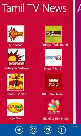 Imagen 1 para Tamil News Channels for W…