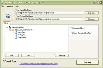 Image 0 for Enigma Virtual Box