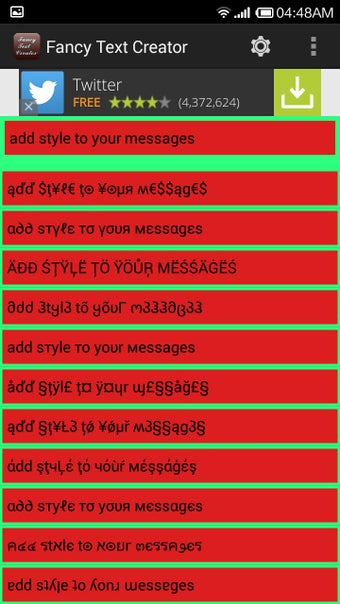 Imagen 1 para Fancy Text Creator