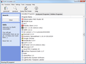 Imagen 0 para ZSoft Uninstaller Portabl…