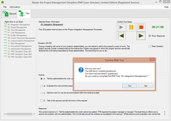 Image 1 for PMP Exam Simulator Limite…