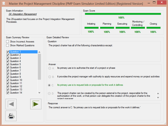 Image 1 for PMP Exam Simulator Limite…
