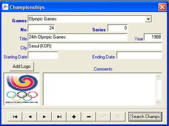 Image 2 for Athletics Results Databas…