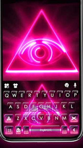 Image 1 for Neon Illuminati Keyboard …