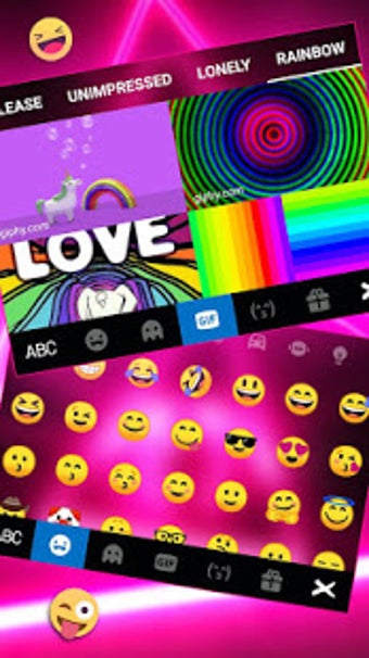 Image 0 for Neon Illuminati Keyboard …
