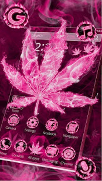 Image 2 for Pink Smoky Fire Rasta Wee…