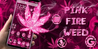 Image 3 for Pink Smoky Fire Rasta Wee…