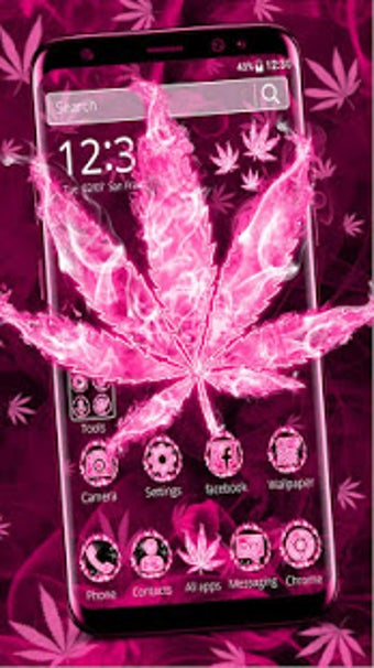 Image 1 for Pink Smoky Fire Rasta Wee…
