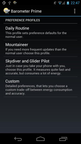 Imagen 1 para Barometer Prime