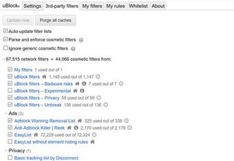 Image 1 for uBlock Origin for Windows…