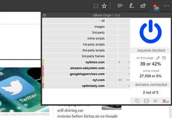 Image 0 for uBlock Origin for Windows…