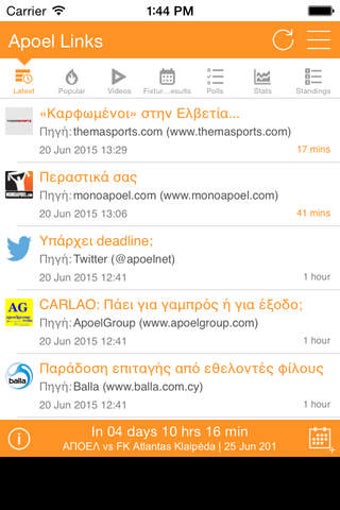 Imagen 0 para Apoel Links for Apoel FC