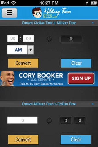 Image 0 for Military Time Converter +…