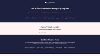 Image 0 for The AI Voice Generator